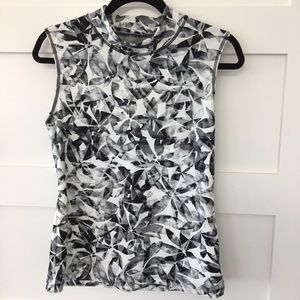 Athleta high neck rashguard swim top